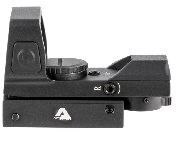 Aim Sports RT503F Full-Size Reflex Sight Matte Black 1x33mm Red/Green Multi Reticle