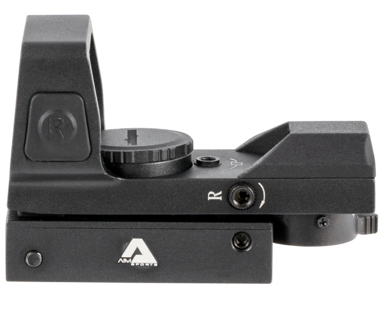 Aim Sports RT503F Full-Size Reflex Sight Matte Black 1x33mm Red/Green Multi Reticle