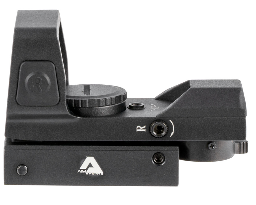 Aim Sports RT503F Full-Size Reflex Sight Matte Black 1x33mm Red/Green Multi Reticle