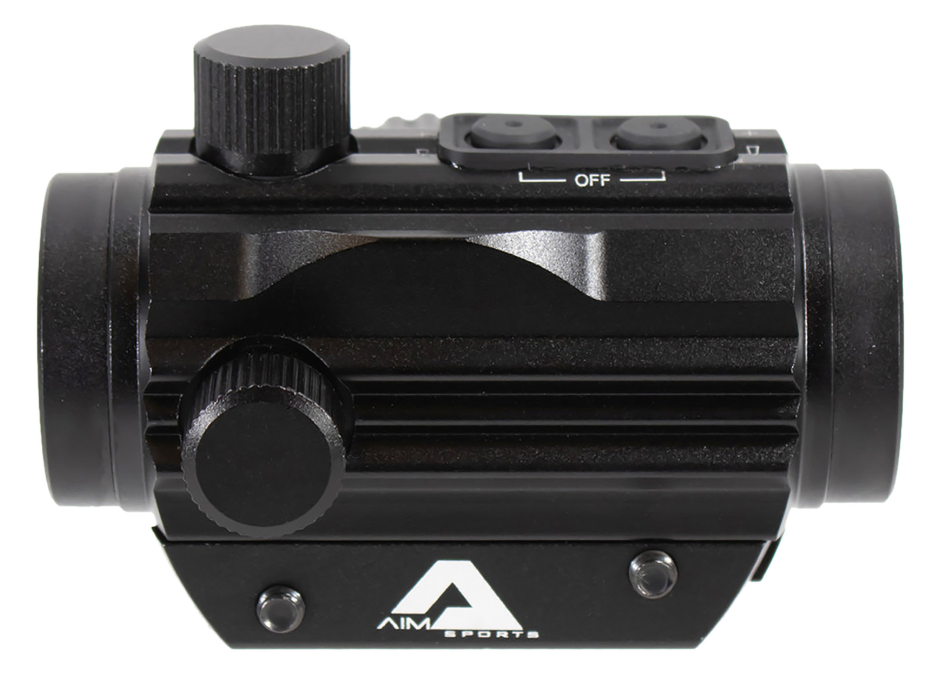 Aim Sports RD120PE Micro Dot 5 MOA Black Anodized 1x20mm Red/Green Dual Illuminated