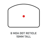 Bushnell RXC200 RXC 200 Reflex Black 1x 21mm 6 MOA Red Dot Reticle Fits Glock 43/Sig P365/Springfield Hellcat — image 3