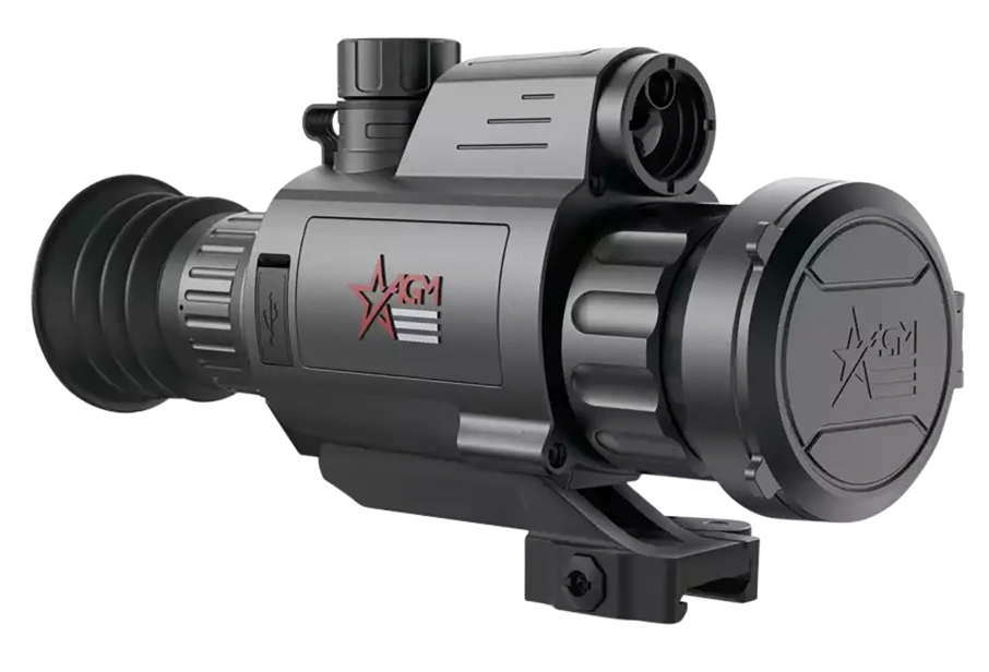 AGM Global Vision 3142555306RA51 Varmint LRF TS50-640 Thermal Rifle Scope Black 2.5-20x 50mm Multi Reticle 1x/2x/4x/8x Zoom 640x512, 50 Hz Resolution Features Laser Rangefinder
