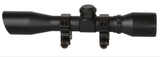 TruGlo TG8504BD Compact Black Anodized Matte Black 4x 32mm 1" Tube Diamond Reticle — image 2