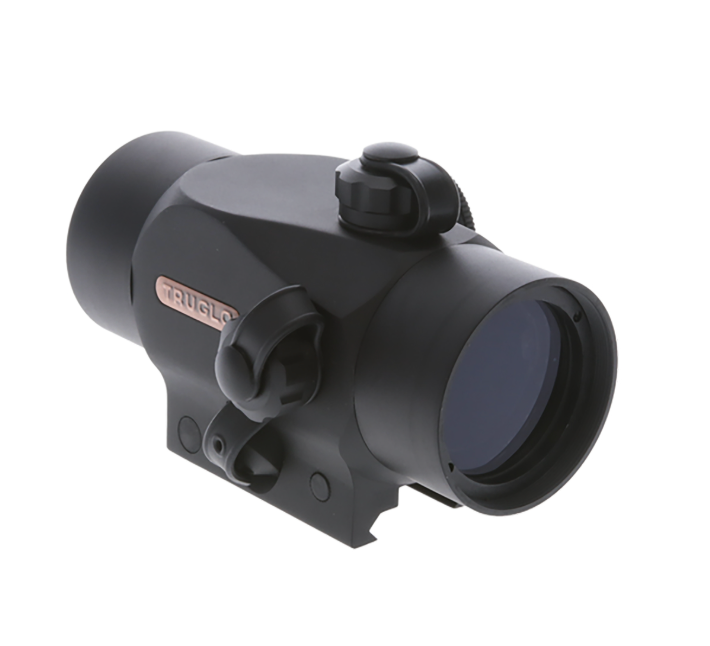 TruGlo TG8230B Triton Black Anodized 1 x 30 mm 5 MOA Tri•Color Red/Green/Blue Dot