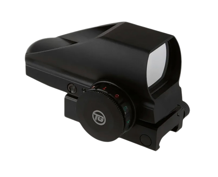 TruGlo TG8385BN Tru•Brite Matte Black 1 x 34 mm x 24mm 5 MOA DUAL•COLOR Dot (Boxed)