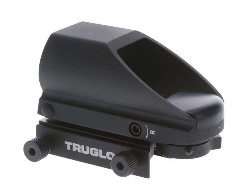 TruGlo TG8385BN Tru•Brite Matte Black 1 x 34 mm x 24mm 5 MOA DUAL•COLOR Dot (Boxed)