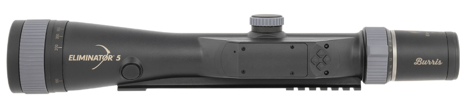 Burris 200155 Eliminator 5 LaserScope Matte Black 5-20x50mm X96 Reticle Features Laser Rangefinder