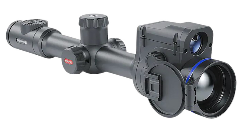 Pulsar PL76555 Thermion 2 LRF XQ50 Pro Thermal Rifle Scope Black 3-12x 50mm 384x288, 50Hz Resolution Features Laser Rangefinder