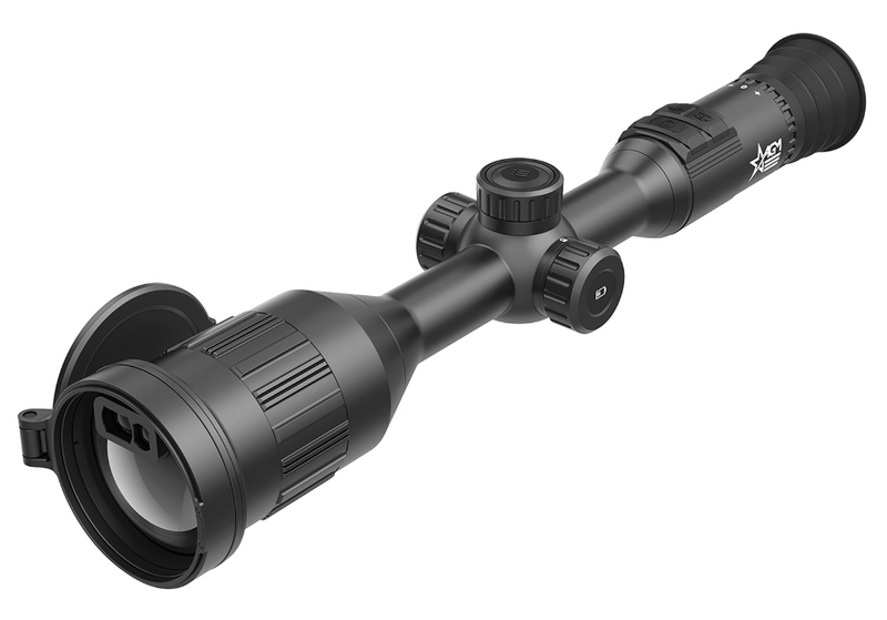 AGM Global Vision ADDE60-1280-2 Adder V2 Thermal Black 4-24x60mm Multiple Reticle, 1280x1024, 25Hz, 12 Microns Resolution, Features Laser Rangefinder