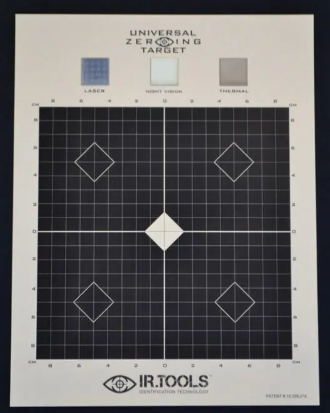 Universal 25M Zeroing Target Kit – 3Pk — Targets Unlimited