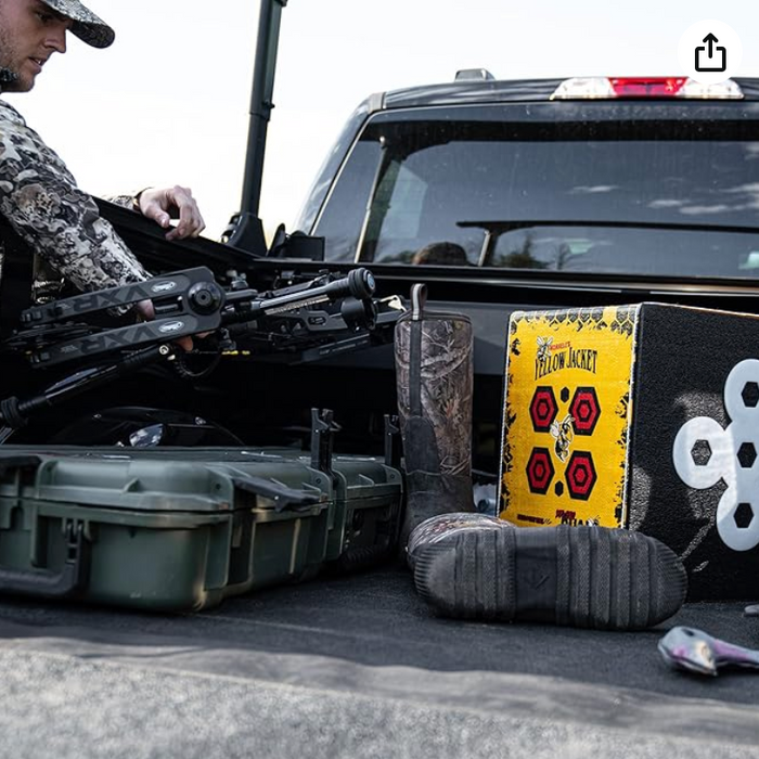 Morrell Targets Yellow Jacket 380 FPS Dual Threat Weather Resistant Crossbow Cube (2 Pack)