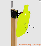 Top Tier Biz Target Stand System - AR500 Steel Target with 2x4 Mount Kit - 10x16 Silhouette — image 2