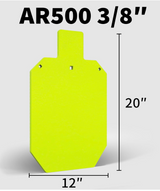 Top Tier Biz Target Stand System - AR500 Steel Target with 2x4 Mount Kit - 12x20 Torso — image 3