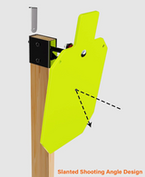 Top Tier Biz Target Stand System - AR500 Steel Target with 2x4 Mount Kit - 12x20 Torso — image 2