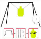 Top Tier Biz AR500 10x16 Torso target with stand & mounting kit — image 2
