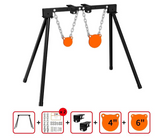 Top Tier Biz AR500 3/8" Thick Complete Target Stand System with 4" & 6" gongs — image 2