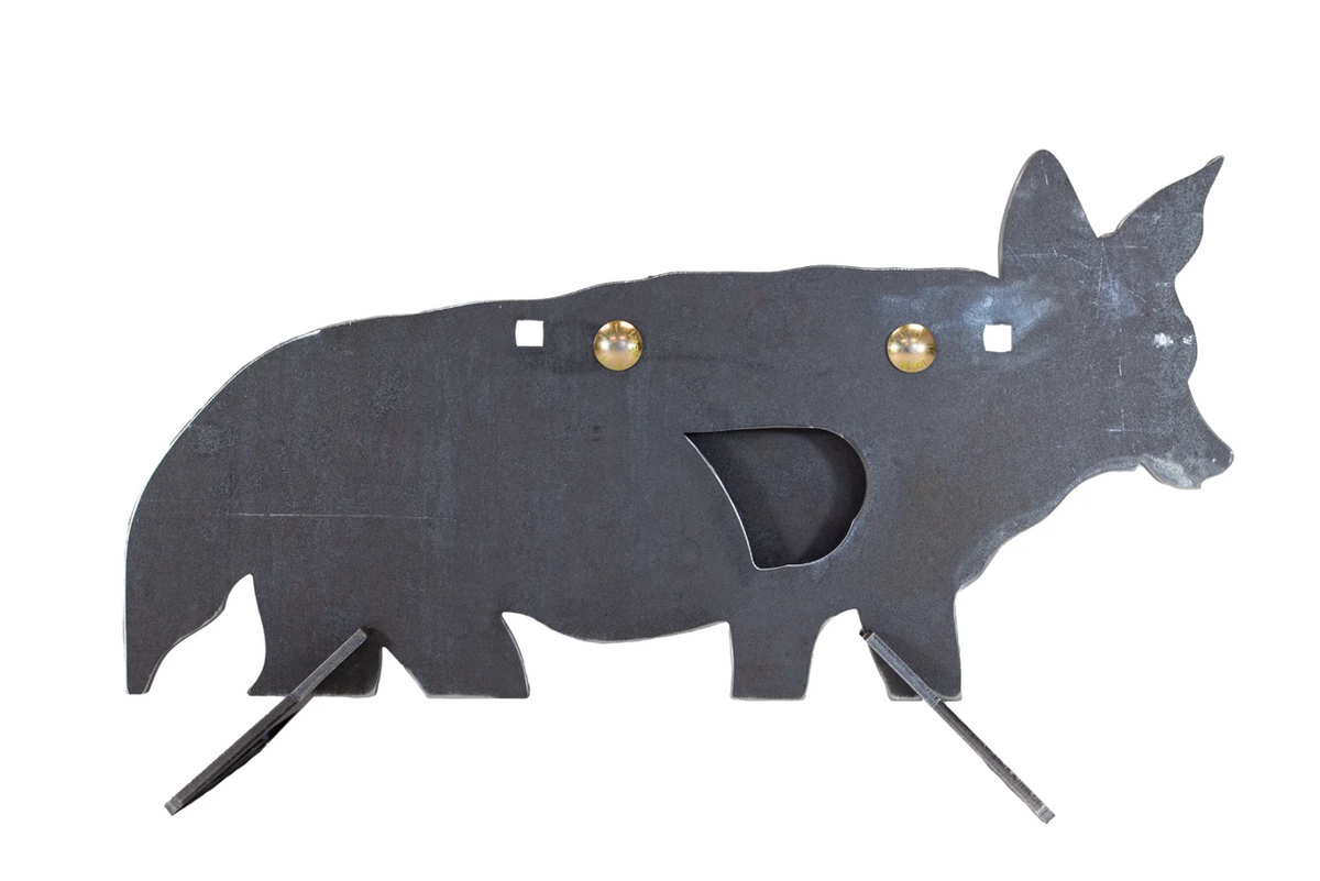 Double Tap Industries Coyote Reactive AR500 Steel Target with Vital