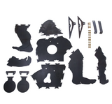 Double Tap Industries 6' Full Size Sasquatch Reactive Steel Target – Full AR500 — image 6