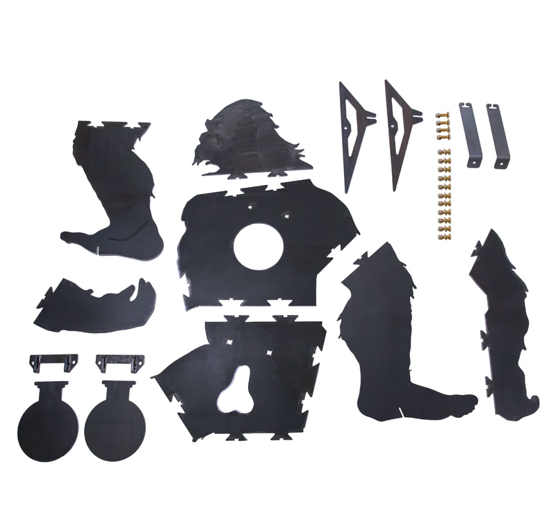 Double Tap Industries 6' Full Size Sasquatch Reactive Steel Target – Full AR500