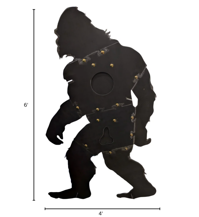 Double Tap Industries 6' Full Size Sasquatch Reactive Steel Target – Full AR500