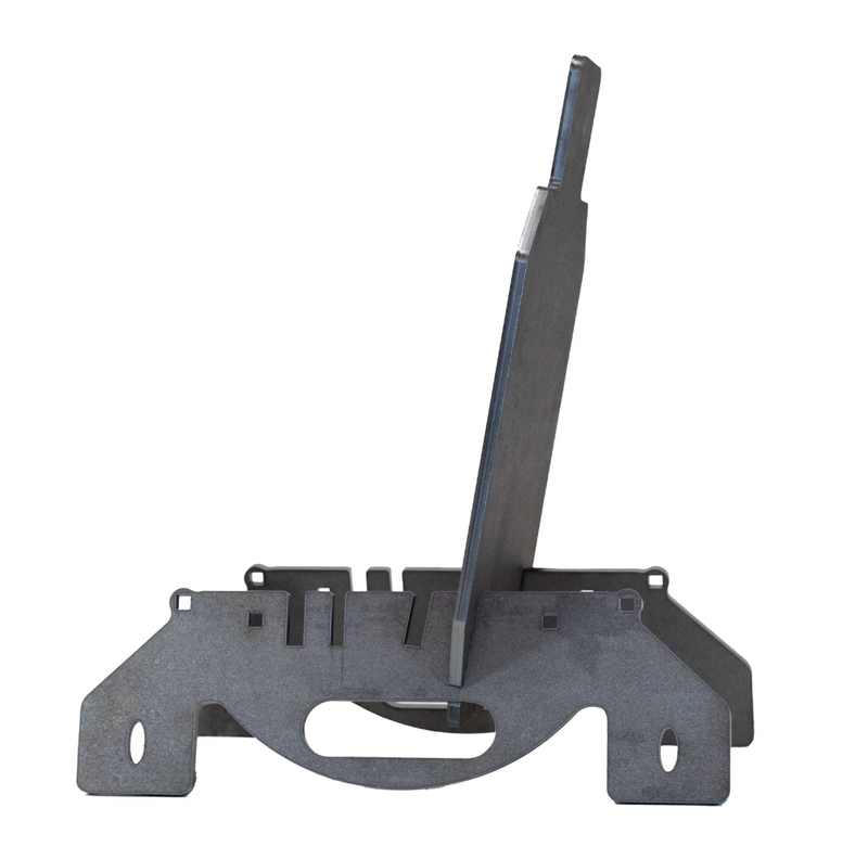 Double Tap Industries 3/8" AR500 Silhouette Target with Modular Base- 2 sizes available