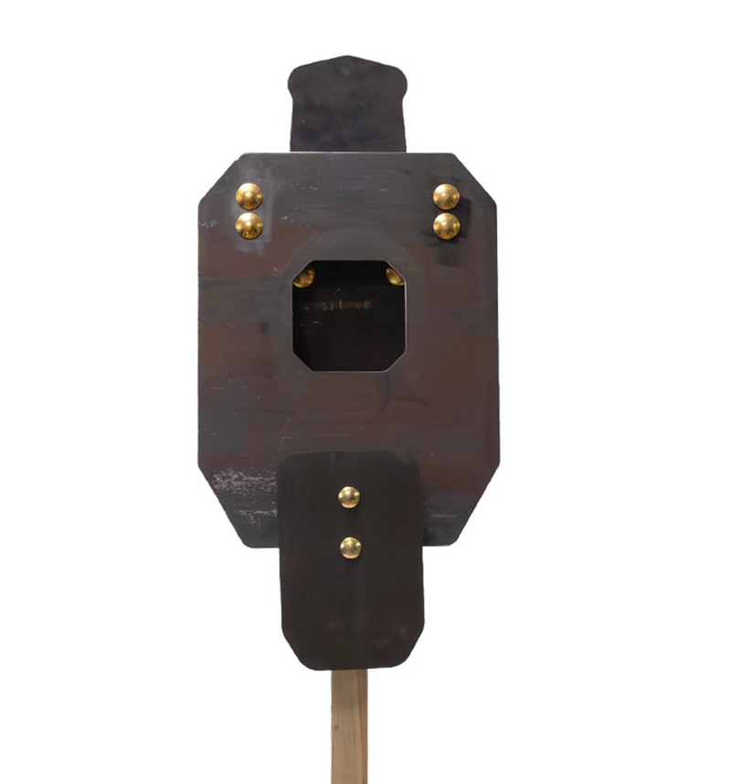 Double Tap Industries Vital Strike Failure to Stop Reactive Steel Target | AR500 Self-Resetting Training Target