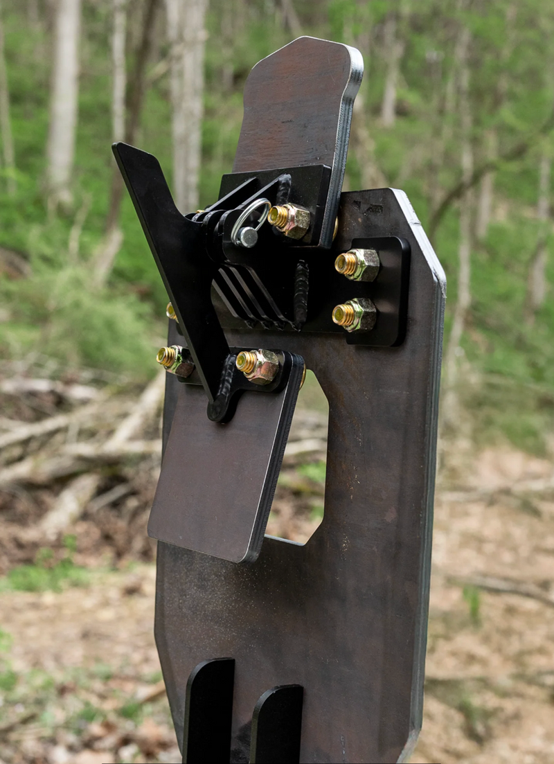 Double Tap Industries Vital Strike Failure to Stop Reactive Steel Target | AR500 Self-Resetting Training Target