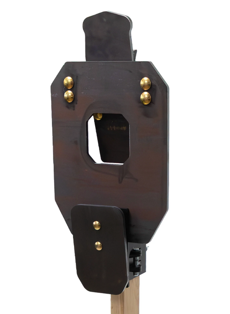 Double Tap Industries Vital Strike Failure to Stop Reactive Steel Target | AR500 Self-Resetting Training Target