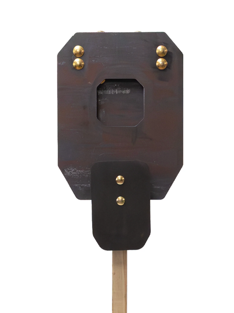 Double Tap Industries Vital Strike Failure to Stop Reactive Steel Target | AR500 Self-Resetting Training Target