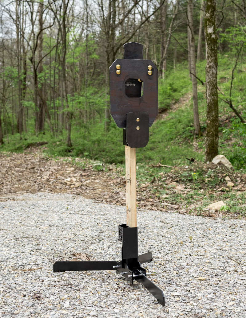 Double Tap Industries Vital Strike Failure to Stop Reactive Steel Target | AR500 Self-Resetting Training Target