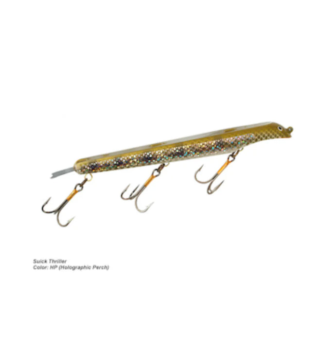 Suick Weighted Lures Holographic Fishing "Thriller" (7 inches)