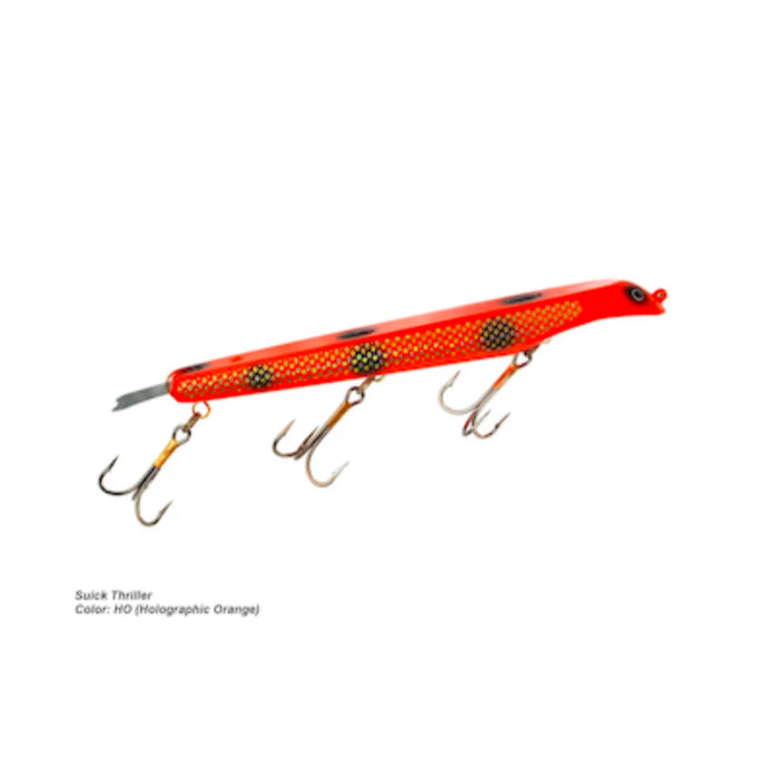 Suick Weighted Lures Holographic Fishing "Thriller" (7 inches)