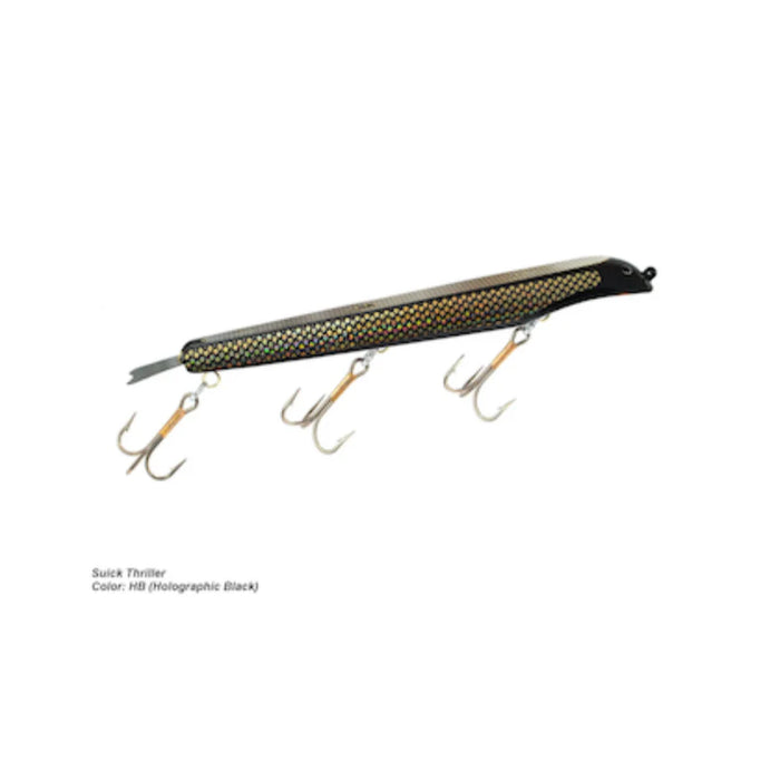 Suick Weighted Lures Holographic Fishing "Thriller" (7 inches)