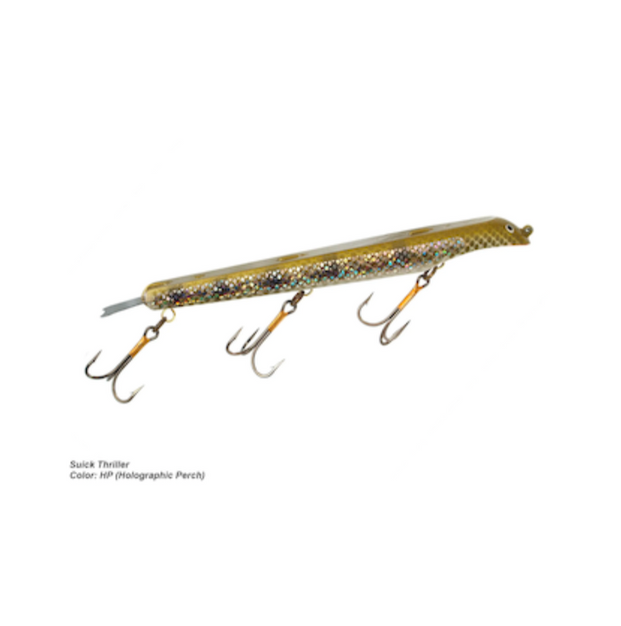 Suick Lures Weighted Holographic Fishing "Thriller" (9 inches)