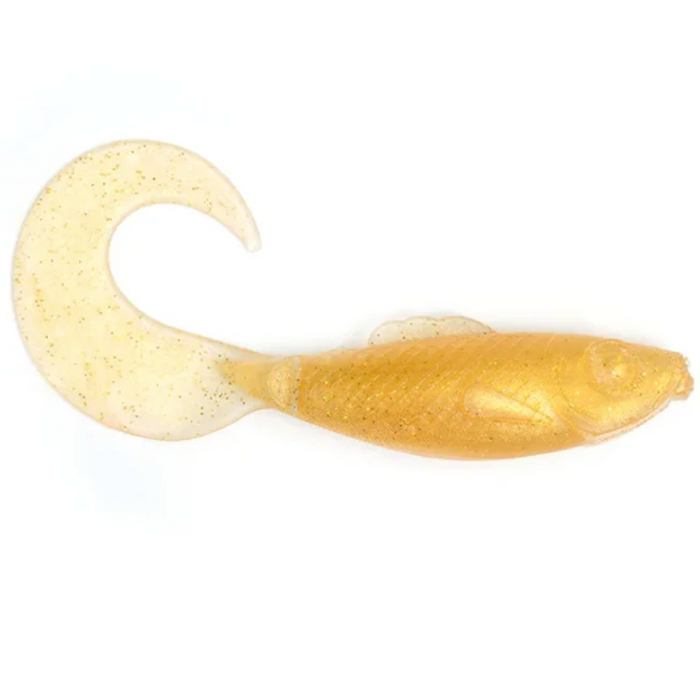 Liquid Willow Cat Jointed Curly Tail Plastic Swim Minnow (12 Pack)