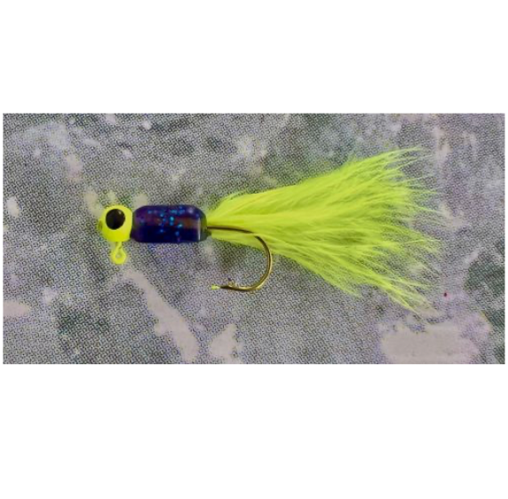 Georgia Handmade "Regular Series" Crappie Fishing Hair Jigs (6 Pack)