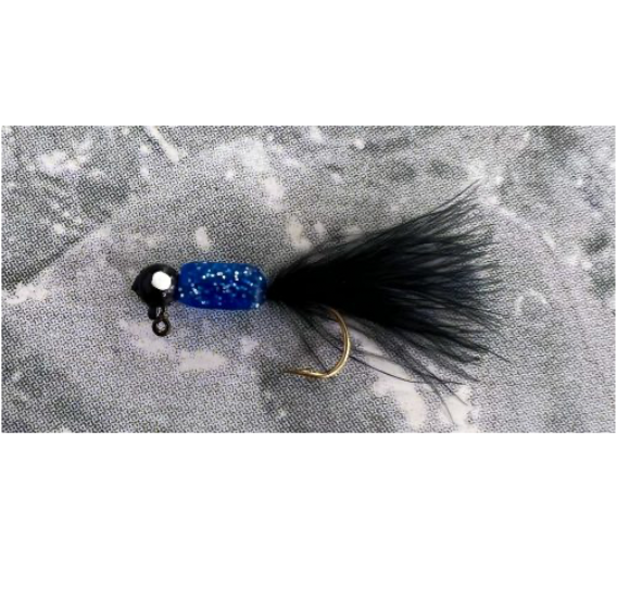 Georgia Handmade "Regular Series" Crappie Fishing Hair Jigs (6 Pack)