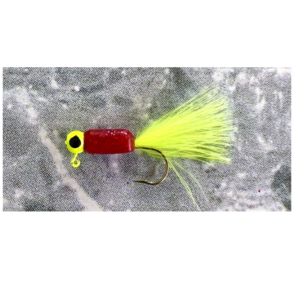 Georgia Handmade "Regular Series" Crappie Fishing Hair Jigs (6 Pack)