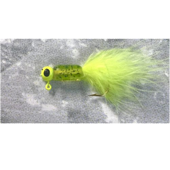 Georgia Handmade "Regular Series" Crappie Fishing Hair Jigs (6 Pack)