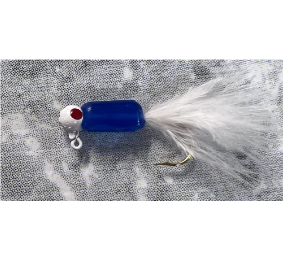 Georgia Handmade "Regular Series" Crappie Fishing Hair Jigs (6 Pack)