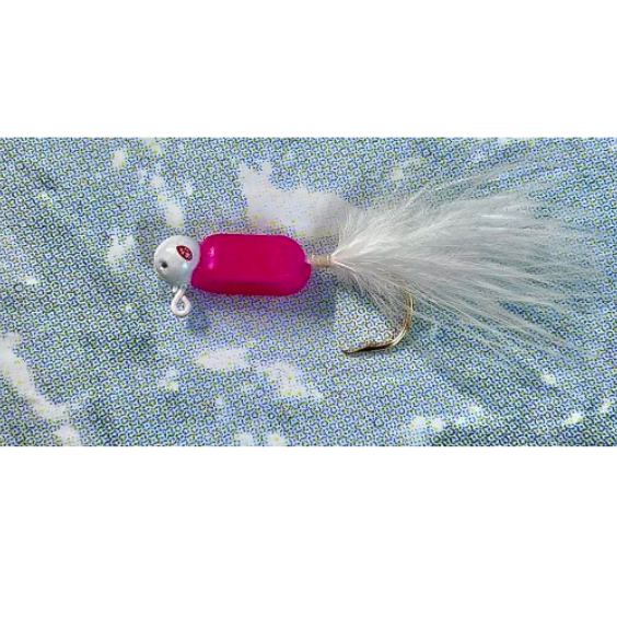 Georgia Handmade "Regular Series" Crappie Fishing Hair Jigs (6 Pack)