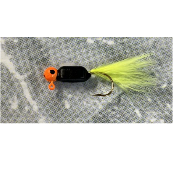 Georgia Handmade "Regular Series" Crappie Fishing Hair Jigs (6 Pack)