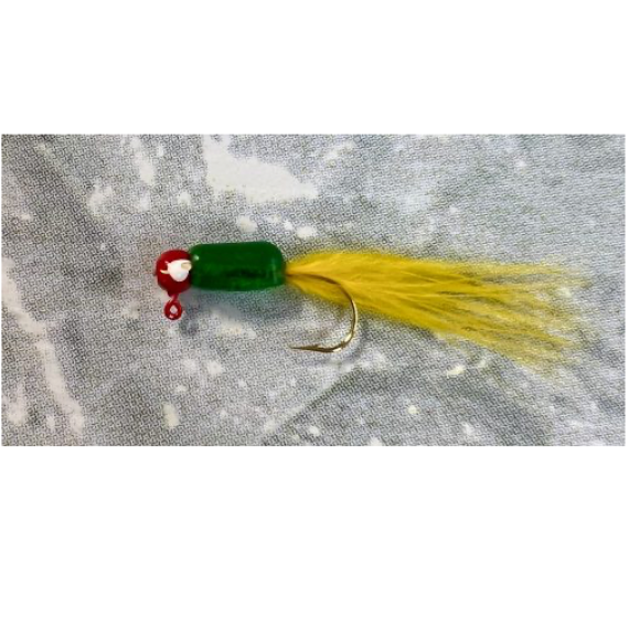 Georgia Handmade "Regular Series" Crappie Fishing Hair Jigs (6 Pack)