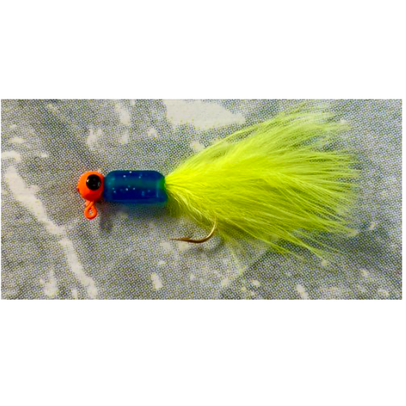 Georgia Handmade "Regular Series" Crappie Fishing Hair Jigs (6 Pack)