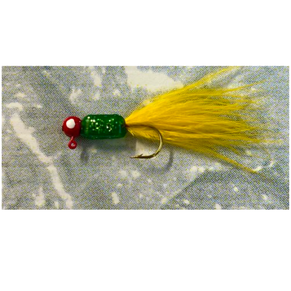 Georgia Handmade "Regular Series" Crappie Fishing Hair Jigs (6 Pack)