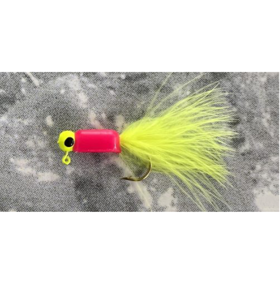 Georgia Handmade "Regular Series" Crappie Fishing Hair Jigs (6 Pack)