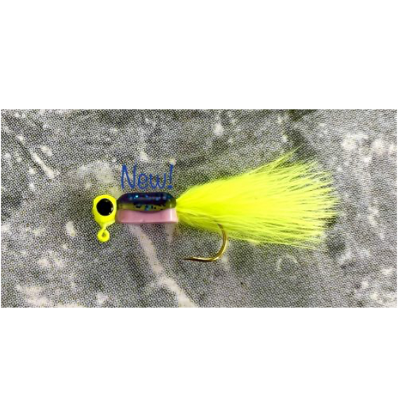 Georgia Handmade "Regular Series" Crappie Fishing Hair Jigs (6 Pack)