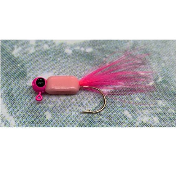 Georgia Handmade "Regular Series" Crappie Fishing Hair Jigs (6 Pack)