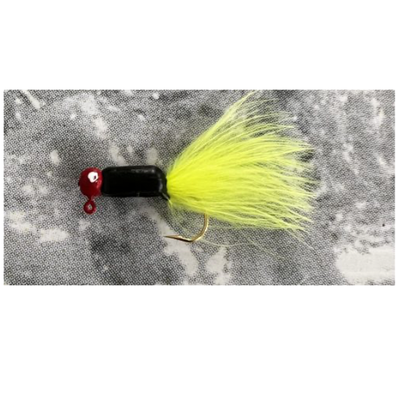 Georgia Handmade "Regular Series" Crappie Fishing Hair Jigs (6 Pack)