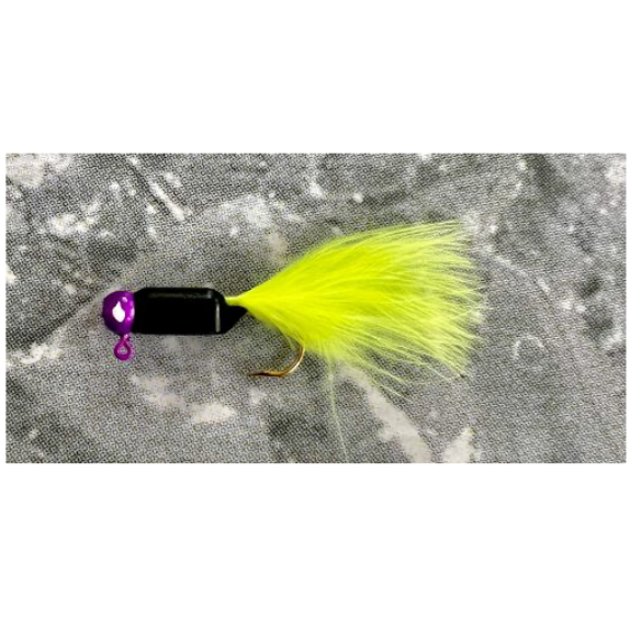 Georgia Handmade "Regular Series" Crappie Fishing Hair Jigs (6 Pack)